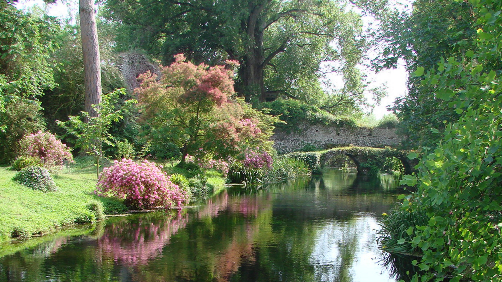 giardino di ninfa, mimprendoemiportovia