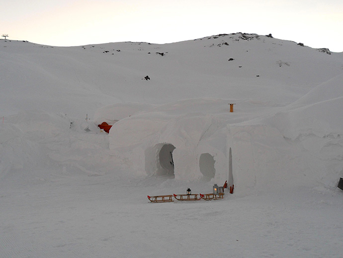 Dormire in un igloo