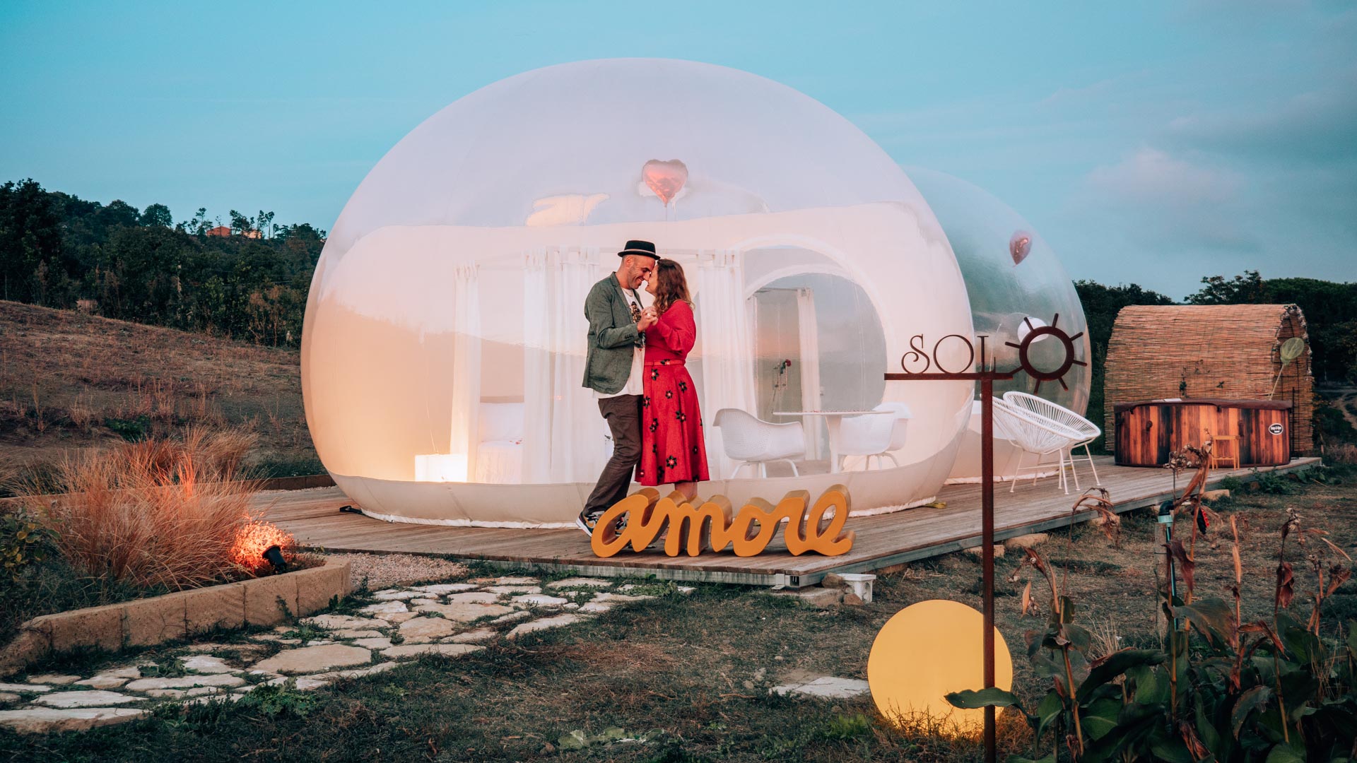 le Perseidi bubble glamping