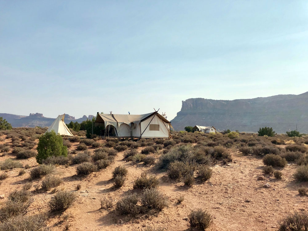 Glamping Under Canvas in Utah