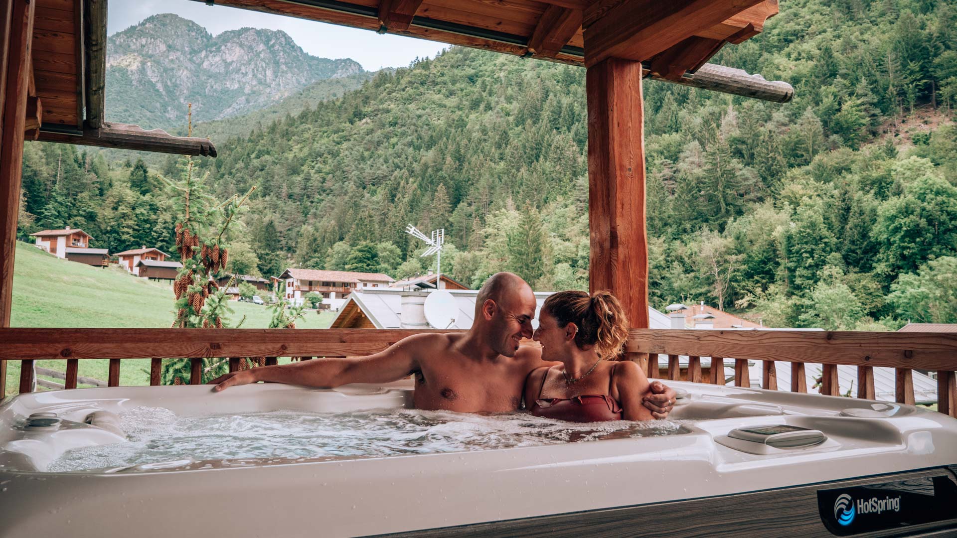 romantico chalet di montagna