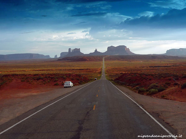 viaggio on the road negli stati uniti