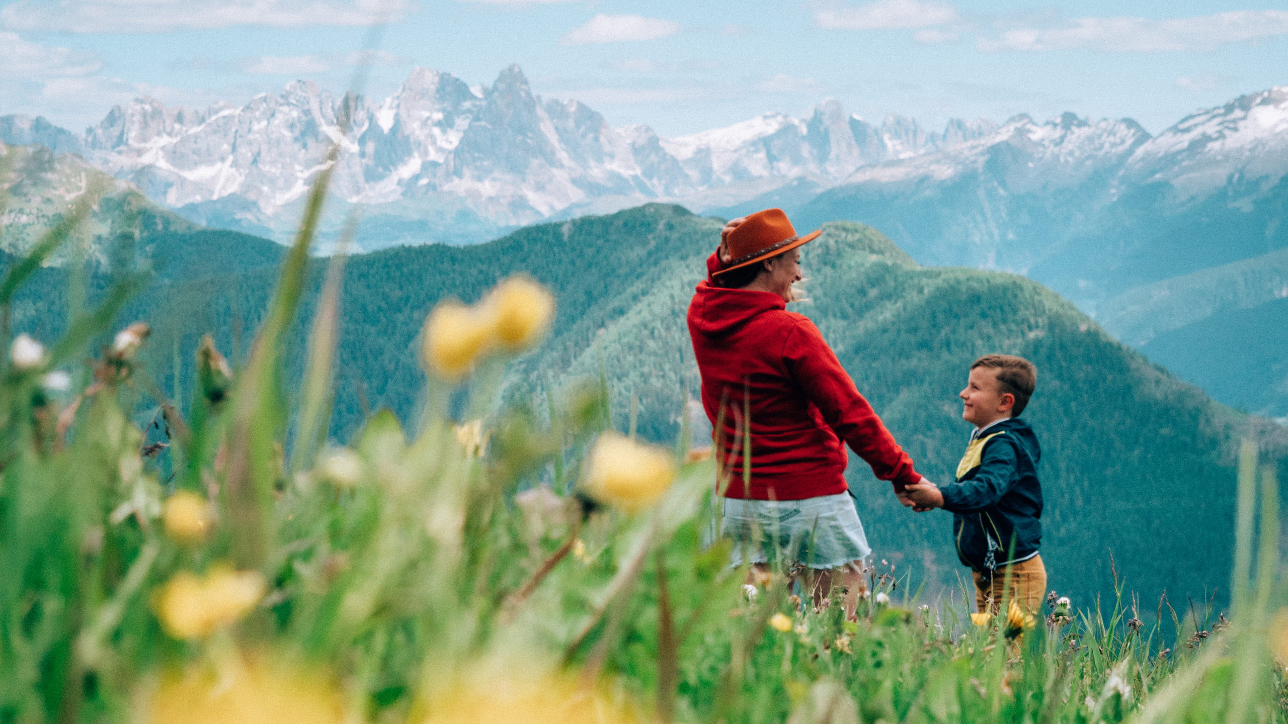 Val di Fiemme con bambini