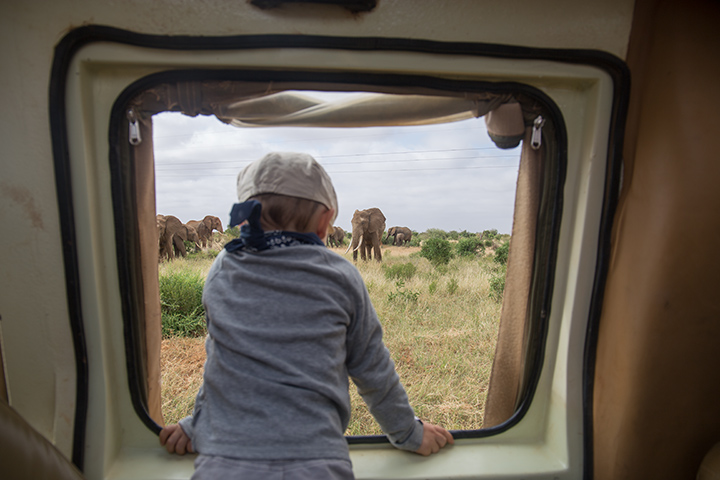 safari in Kenya con bambini