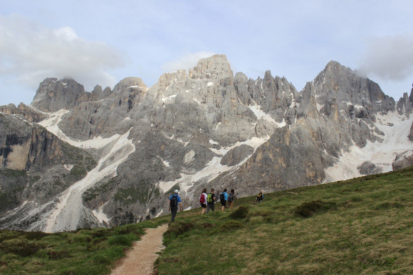 trekking sulle dolomiti